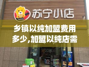 乡镇以纯加盟费用多少,加盟以纯店需要注意什么