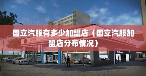 国立汽服有多少加盟店（国立汽服加盟店分布情况）