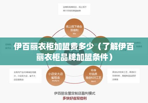 伊百丽衣柜加盟费多少（了解伊百丽衣柜品牌加盟条件）