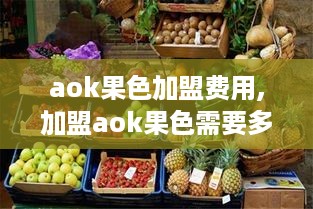 aok果色加盟费用,加盟aok果色需要多少钱