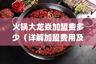 火锅大龙焱加盟费多少（详解加盟费用及条件）