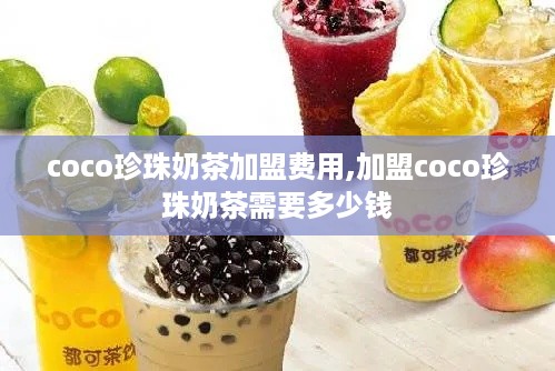 coco珍珠奶茶加盟费用,加盟coco珍珠奶茶需要多少钱