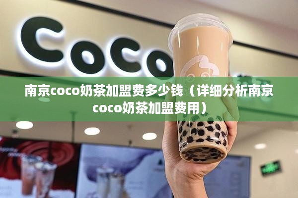 南京coco奶茶加盟费多少钱（详细分析南京coco奶茶加盟费用）