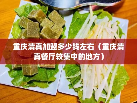 重庆清真加盟多少钱左右（重庆清真餐厅较集中的地方）