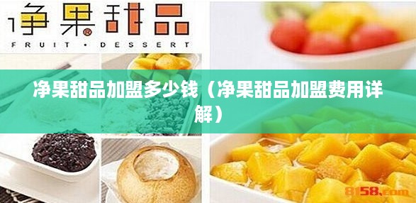 净果甜品加盟多少钱（净果甜品加盟费用详解）