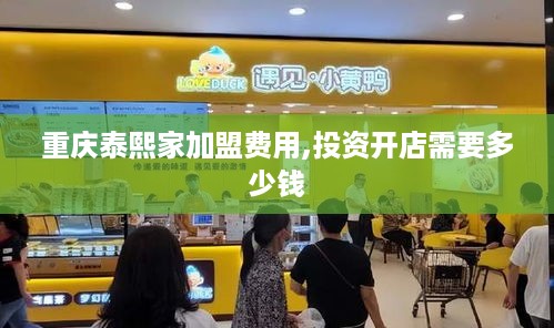 重庆泰熙家加盟费用,投资开店需要多少钱