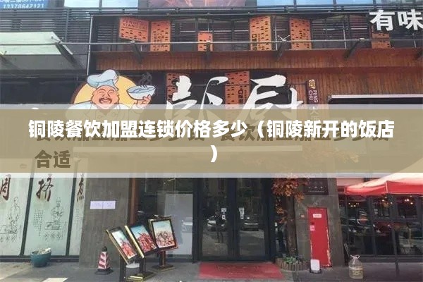 铜陵餐饮加盟连锁价格多少（铜陵新开的饭店）