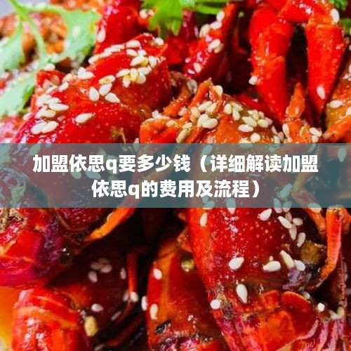 加盟依思q要多少钱（详细解读加盟依思q的费用及流程）