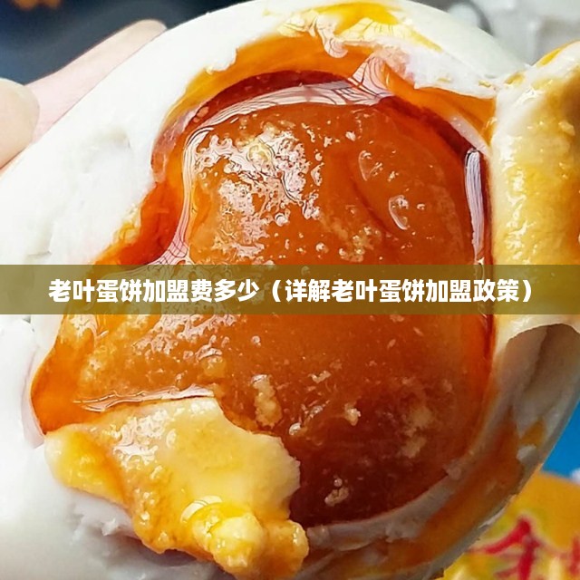 老叶蛋饼加盟费多少（详解老叶蛋饼加盟政策）