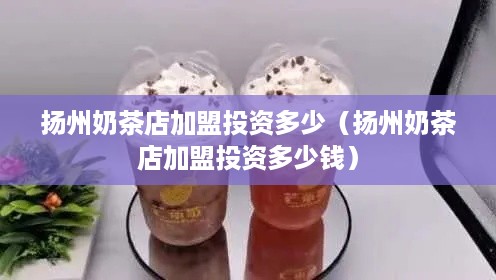 扬州奶茶店加盟投资多少（扬州奶茶店加盟投资多少钱）