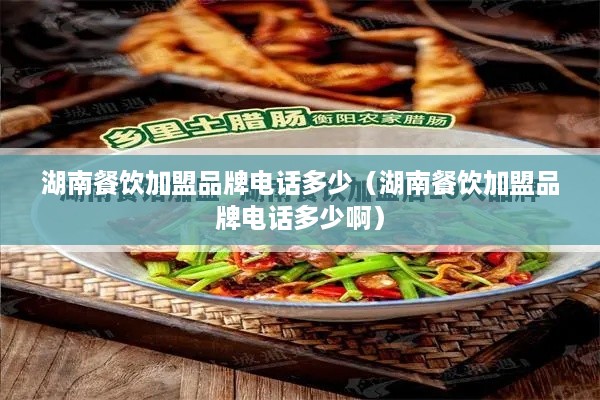 湖南餐饮加盟品牌电话多少（湖南餐饮加盟品牌电话多少啊）