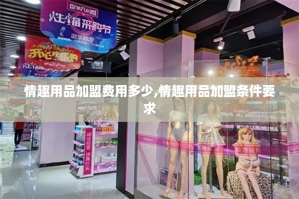 情趣用品加盟费用多少,情趣用品加盟条件要求