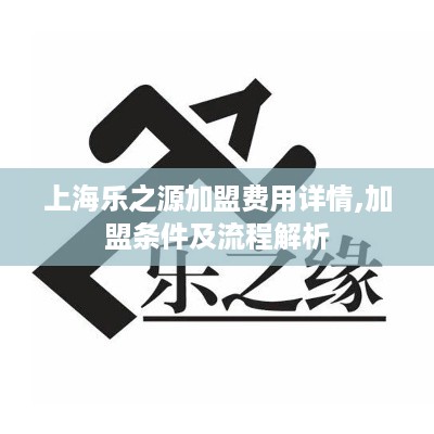 上海乐之源加盟费用详情,加盟条件及流程解析