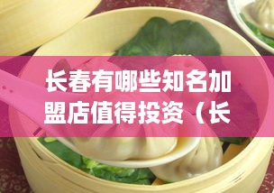 长春有哪些知名加盟店值得投资（长春加盟店排行榜）