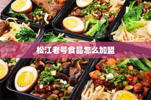 松江老号食品怎么加盟