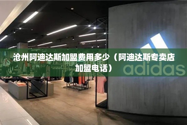 沧州阿迪达斯加盟费用多少（阿迪达斯专卖店加盟电话）