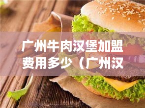 广州牛肉汉堡加盟费用多少（广州汉堡小吃培训学校）