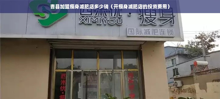 曹县加盟瘦身减肥店多少钱（开瘦身减肥店的投资费用）