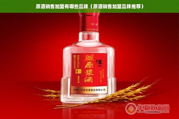 原酒销售加盟有哪些品牌（原酒销售加盟品牌推荐）