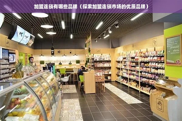 加盟连锁有哪些品牌（探索加盟连锁市场的优质品牌）