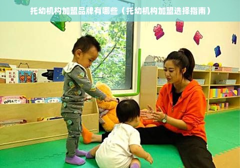 托幼机构加盟品牌有哪些（托幼机构加盟选择指南）