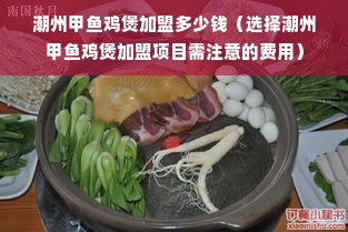 潮州甲鱼鸡煲加盟多少钱（选择潮州甲鱼鸡煲加盟项目需注意的费用）