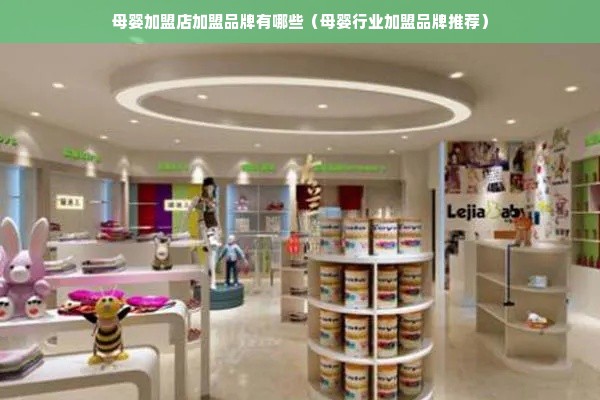 母婴加盟店加盟品牌有哪些（母婴行业加盟品牌推荐）