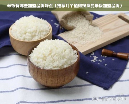 米饭有哪些加盟品牌好点（推荐几个值得投资的米饭加盟品牌）