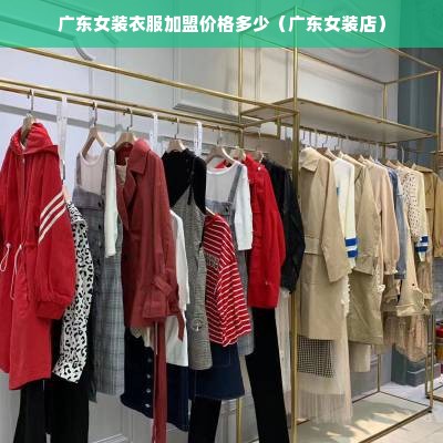 广东女装衣服加盟价格多少（广东女装店）