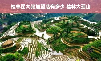 桂林瑶大叔加盟店有多少 桂林大瑶山