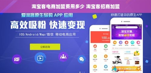 淘宝客电商加盟费用多少 淘宝客招商加盟