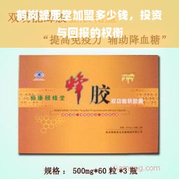 探究鹤岗蜂鹿堂加盟费用及其他关键投资决策要素