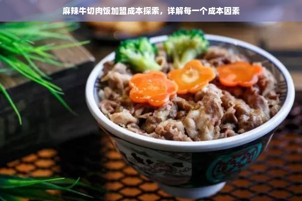 麻辣牛切肉饭加盟成本探索，详解每一个成本因素