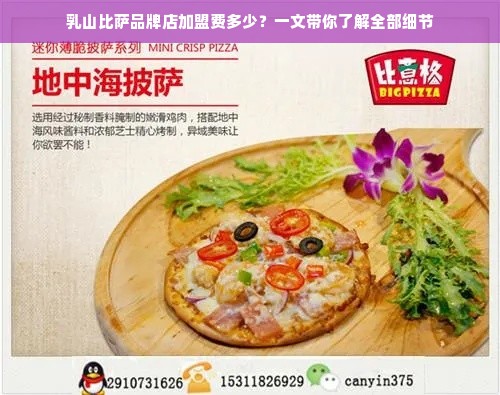 乳山比萨品牌店加盟费多少？一文带你了解全部细节