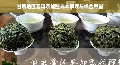 甘肃地区普洱茶加盟成本解读与综合考量