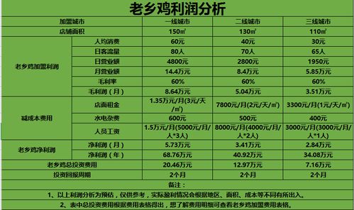 大熊爆肚面加盟费详解，投资成本与收益分析