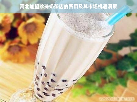 河北加盟珍珠奶茶店的费用及其市场机遇洞察