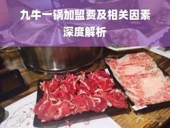 九牛一锅加盟费及相关因素深度解析