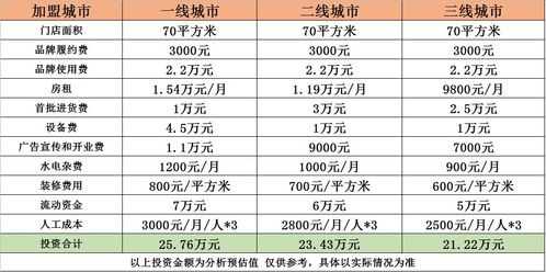 南宁餐饮店加盟费用详解，投资预算与考量因素