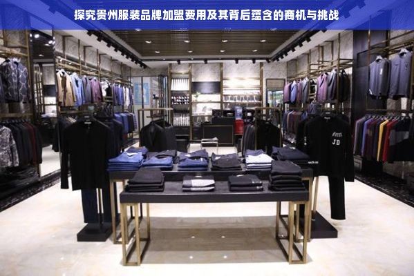 探究贵州服装品牌加盟费用及其背后蕴含的商机与挑战