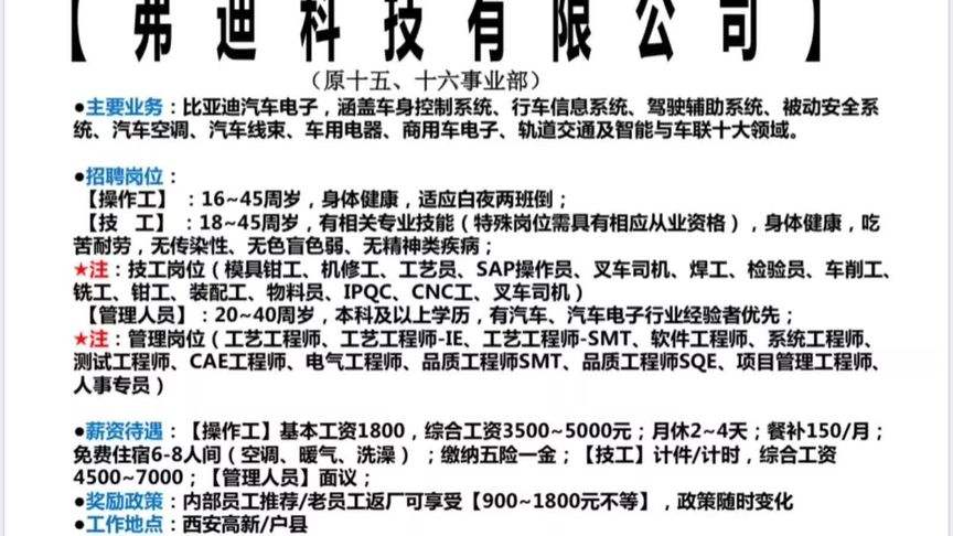 比亚迪17事业部工资 比亚迪22部工资怎么样