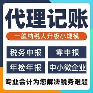 青岛记账报税 青岛税务代理记账