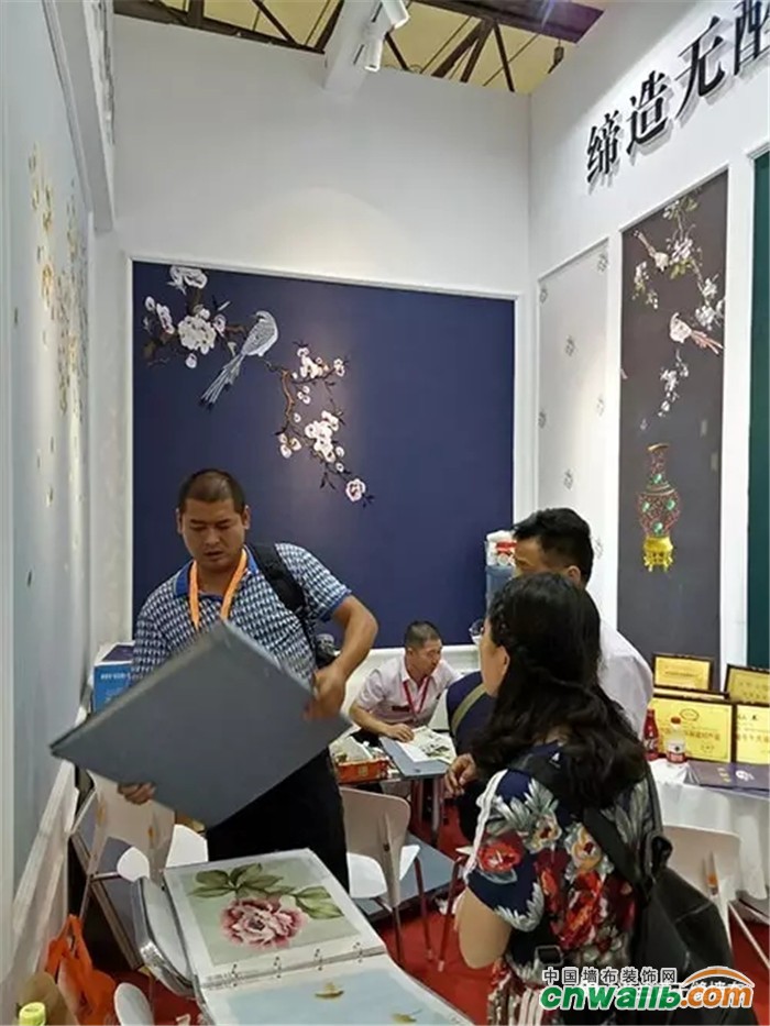 2017墙布展会 墙布展会布置效果图