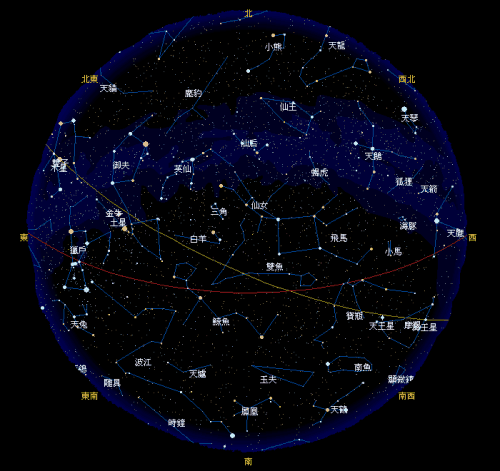 十二星座星图 十二星座星图连线形状