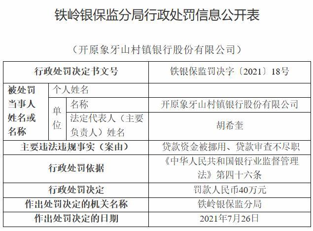 处罚出资机构 受到行政处罚的非法集资人