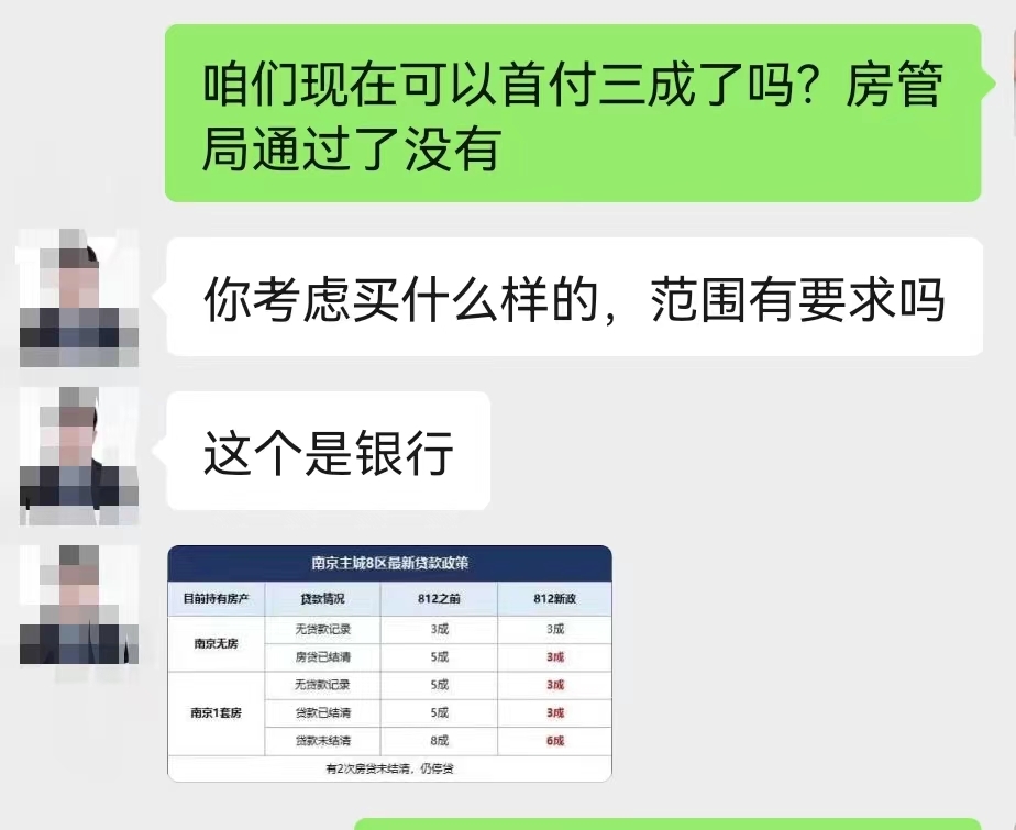 南京苏州无锡同日调整二套房首付比例？三城12345热线均回复“未收到相关政策”