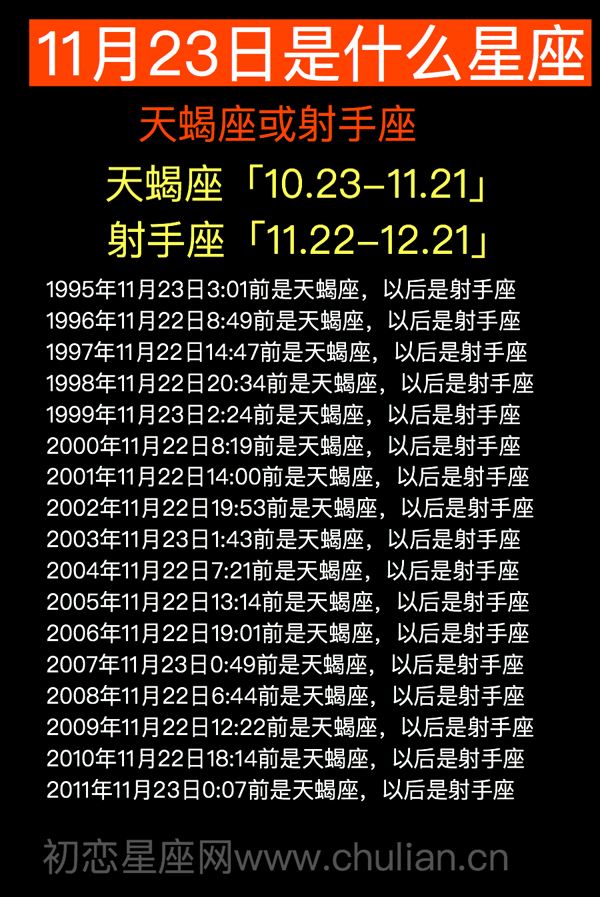 11月份生的是什么星座(11月生的什么星座?)