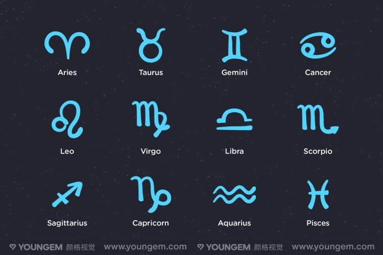 每个星座的标志(每个星座的标志图片)